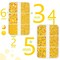 qiipii Orange Yellow AB Resin Rhinestones for Crafting 2mm 3mm 4mm 5mm 6mm Flatback Jelly Stones Non-Hotfix Gems Diamonds for Nails Face Eyes Makeup Tumblers Bottles DIY Crafts Clothes Shoes Phones